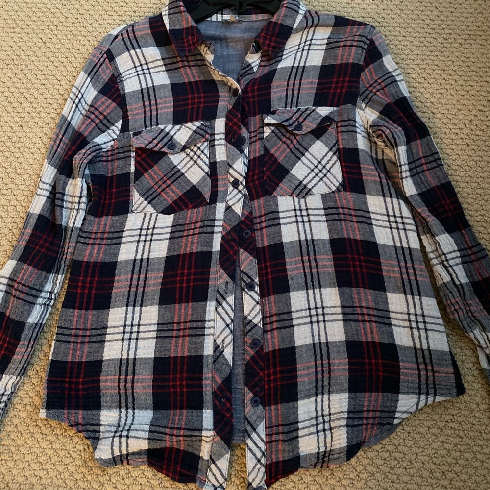 Mixed color flannel